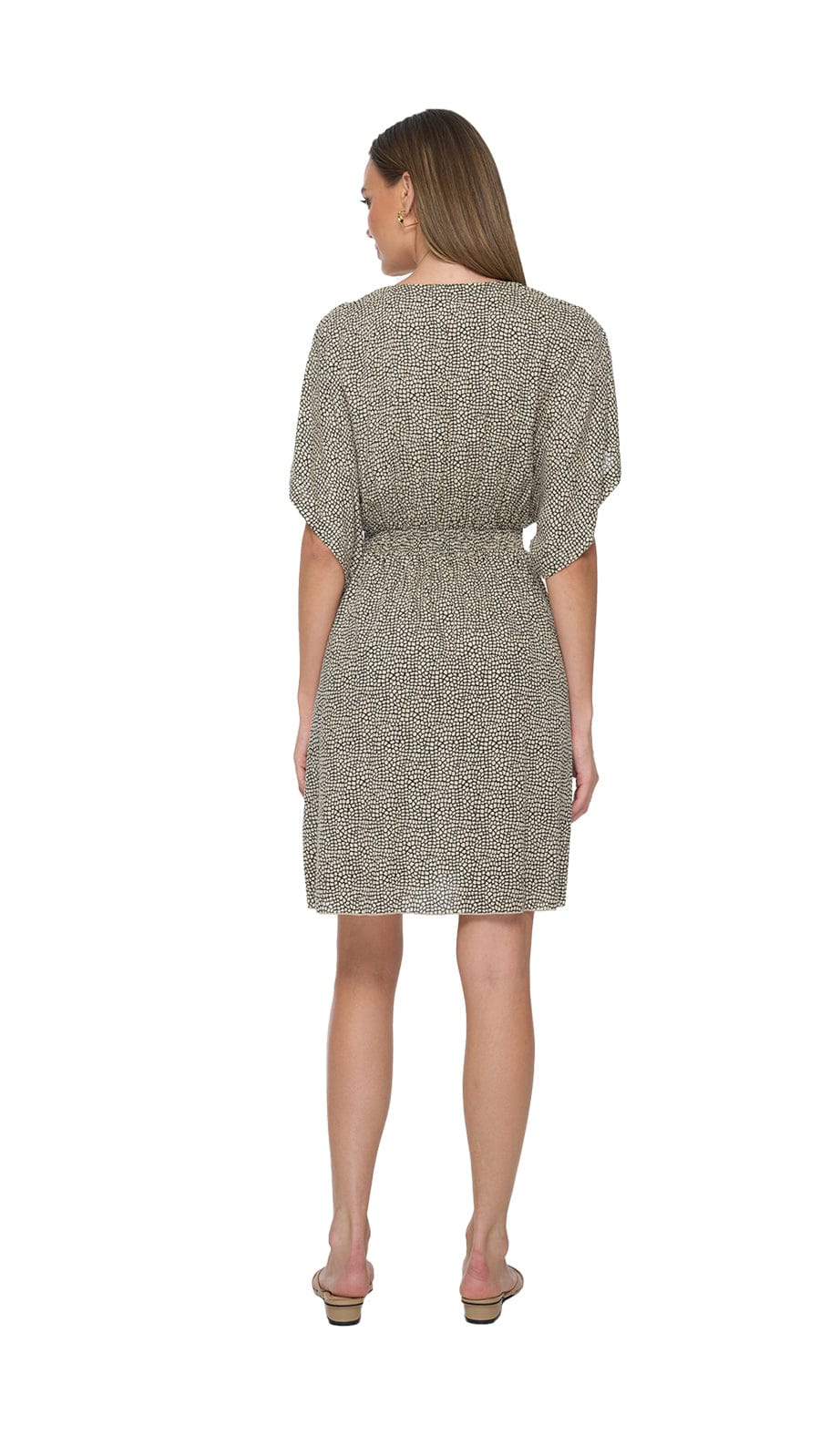 khushclothing DRESSES Cielo Flynn Mini Dress - Escama Black