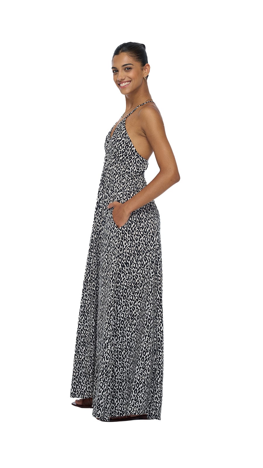 khushclothing DRESSES Lilia Maxi Dress - Fierce off-white