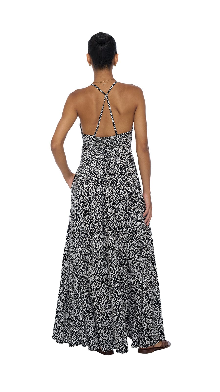 khushclothing DRESSES Lilia Maxi Dress - Fierce off-white