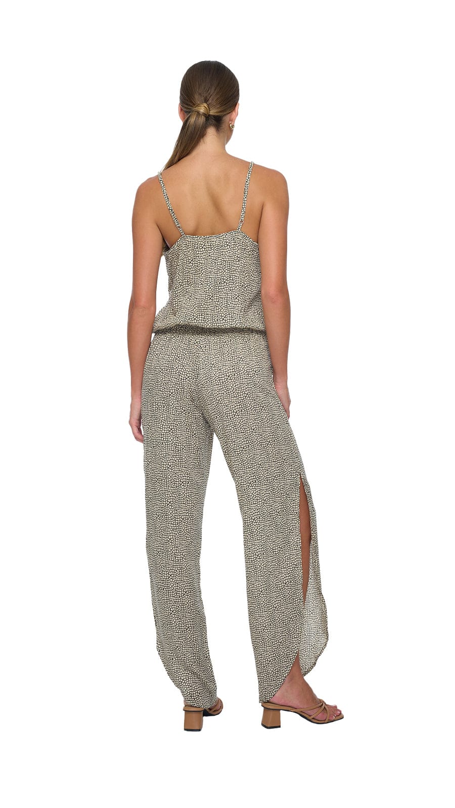 khushclothing JUMPSUITS Nova Luna Jumpsuit - Escama Black