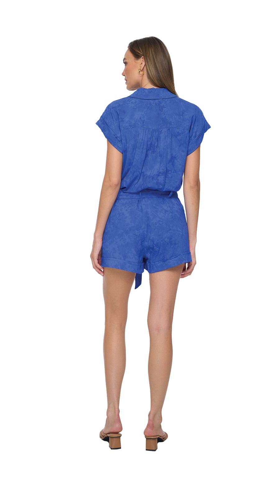 khushclothing ROMPERS Carola Romper - Hazy Indigo