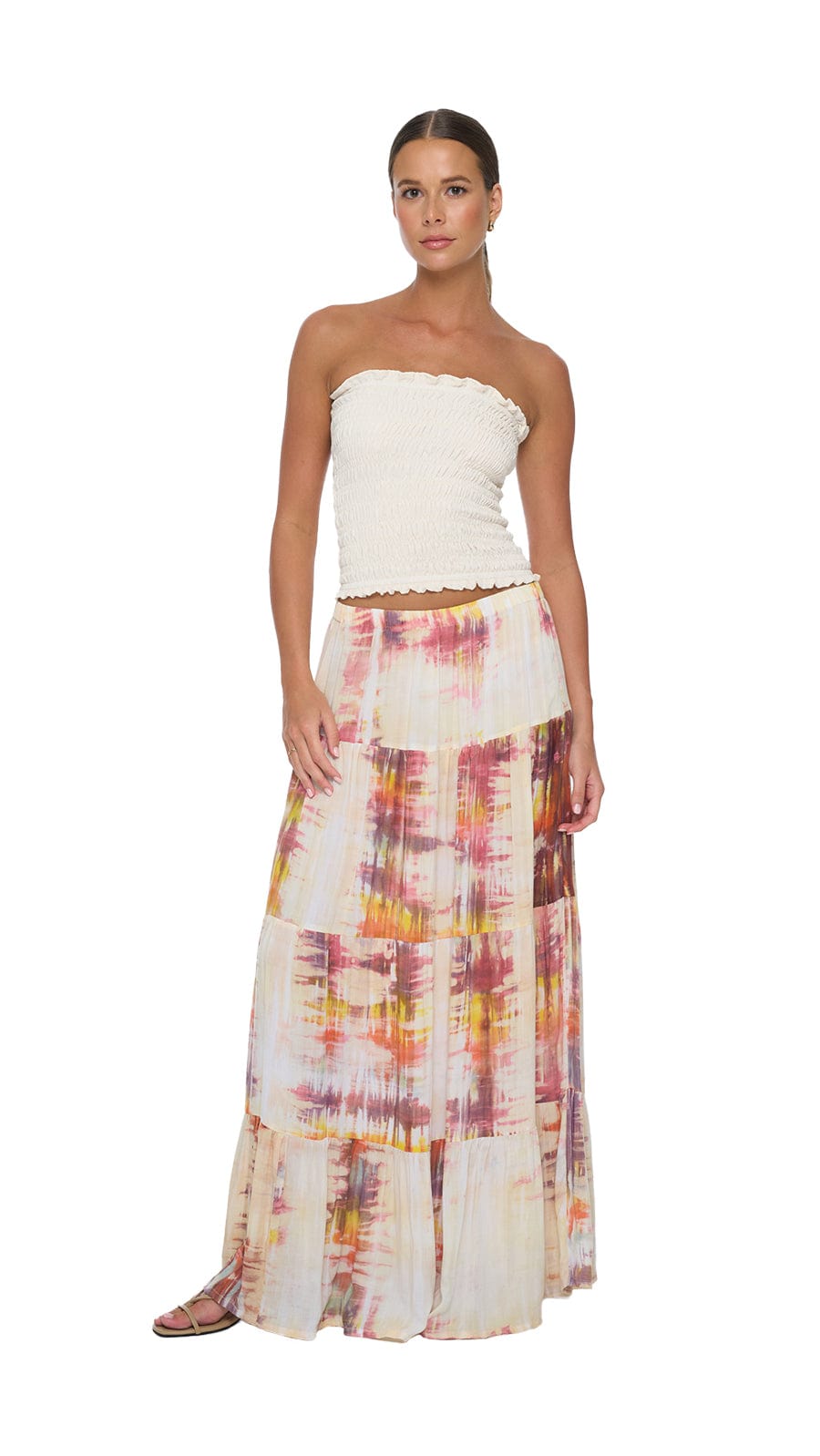 khushclothing SKIRT Belle Sole Skirt - Acuarela