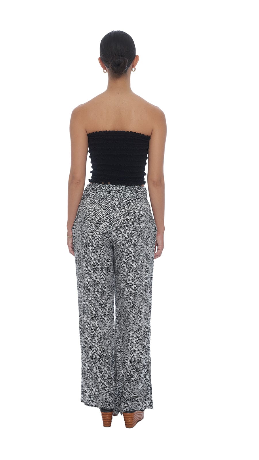 khushclothing TOPS Black Bandeau Grace