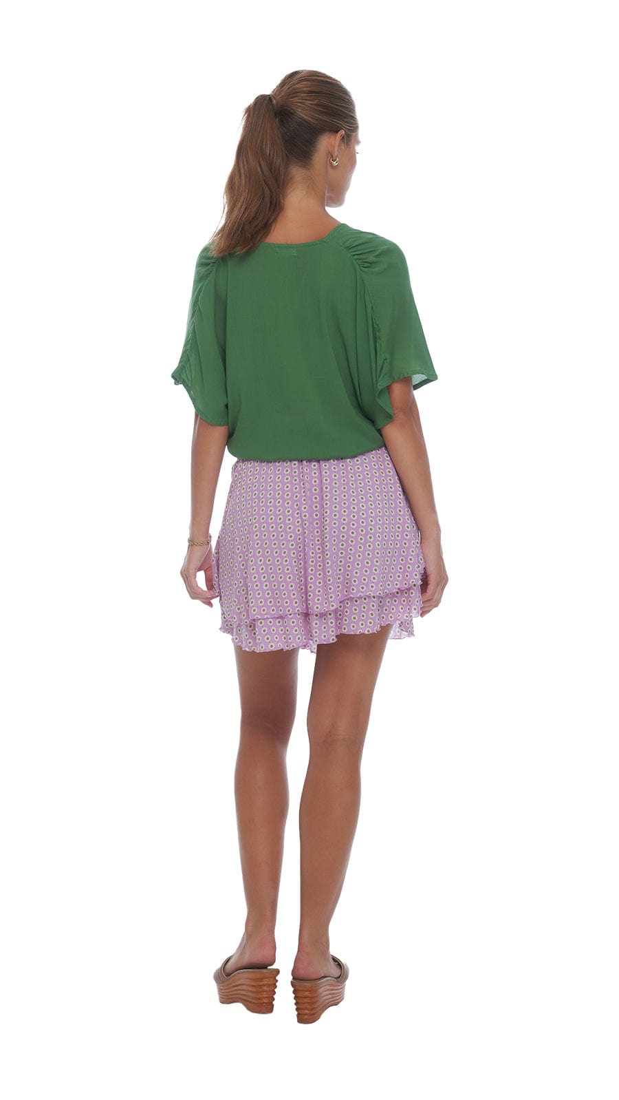khushclothing TOPS The Hunter Green Marquesas Top