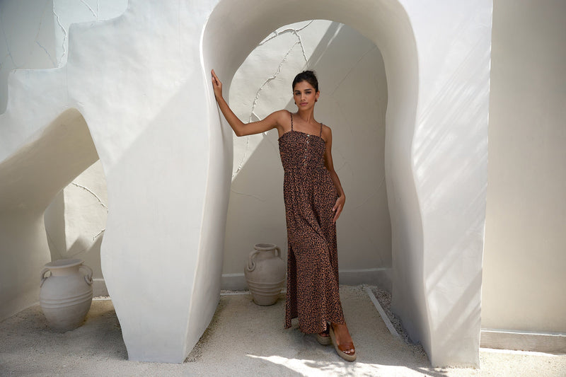 Model in front of white wall