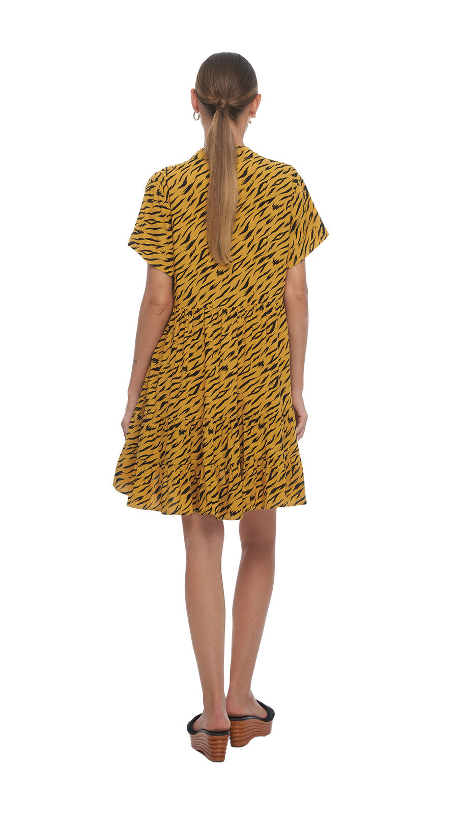 Free Spirit Heinui Mini Dress - Jungle Nugget