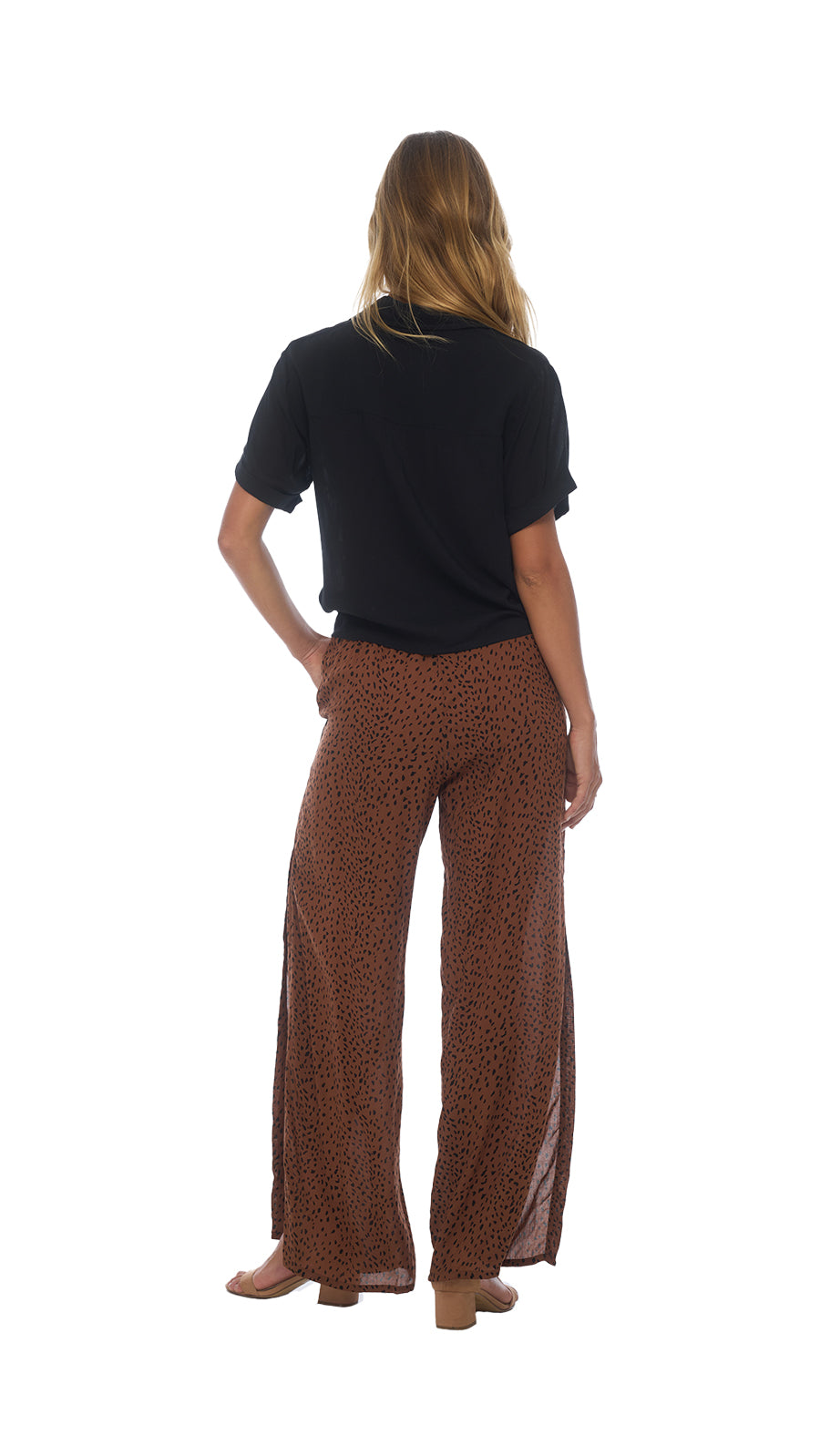 Blooming Mahana Pants - Granelli Cocoa