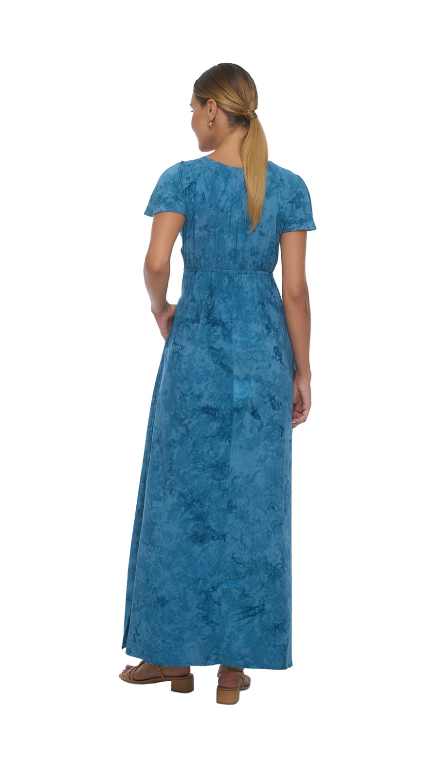 khushclothing DRESSES Avelle Maxi Dress - Hazy Denim