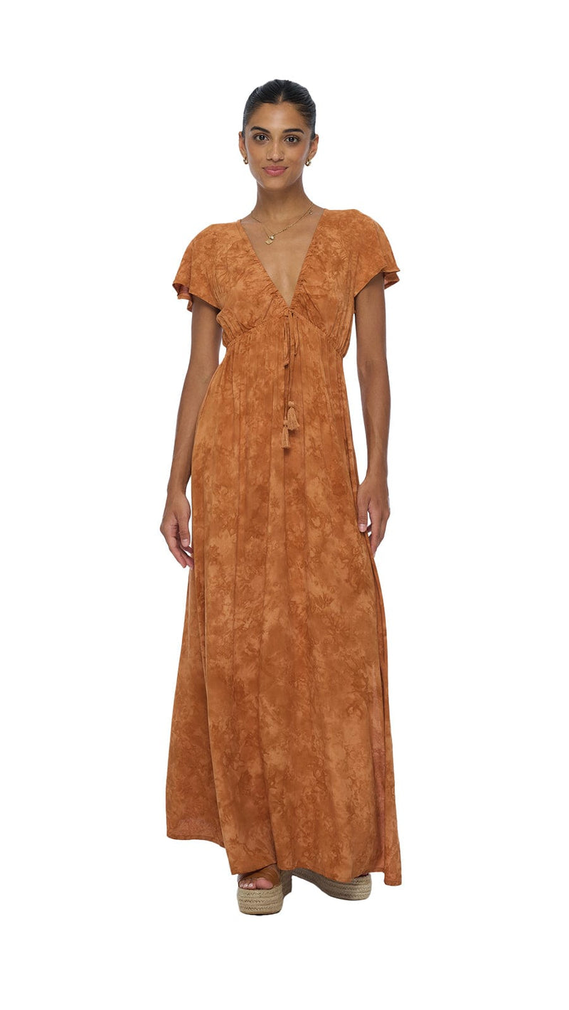 khushclothing DRESSES Leilani Bliss Maxi Dress - Hazy Nugget