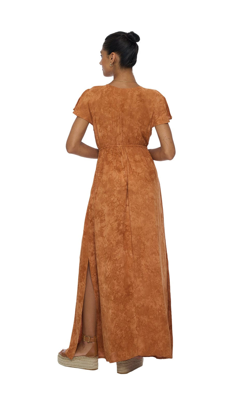 khushclothing DRESSES Leilani Bliss Maxi Dress - Hazy Nugget