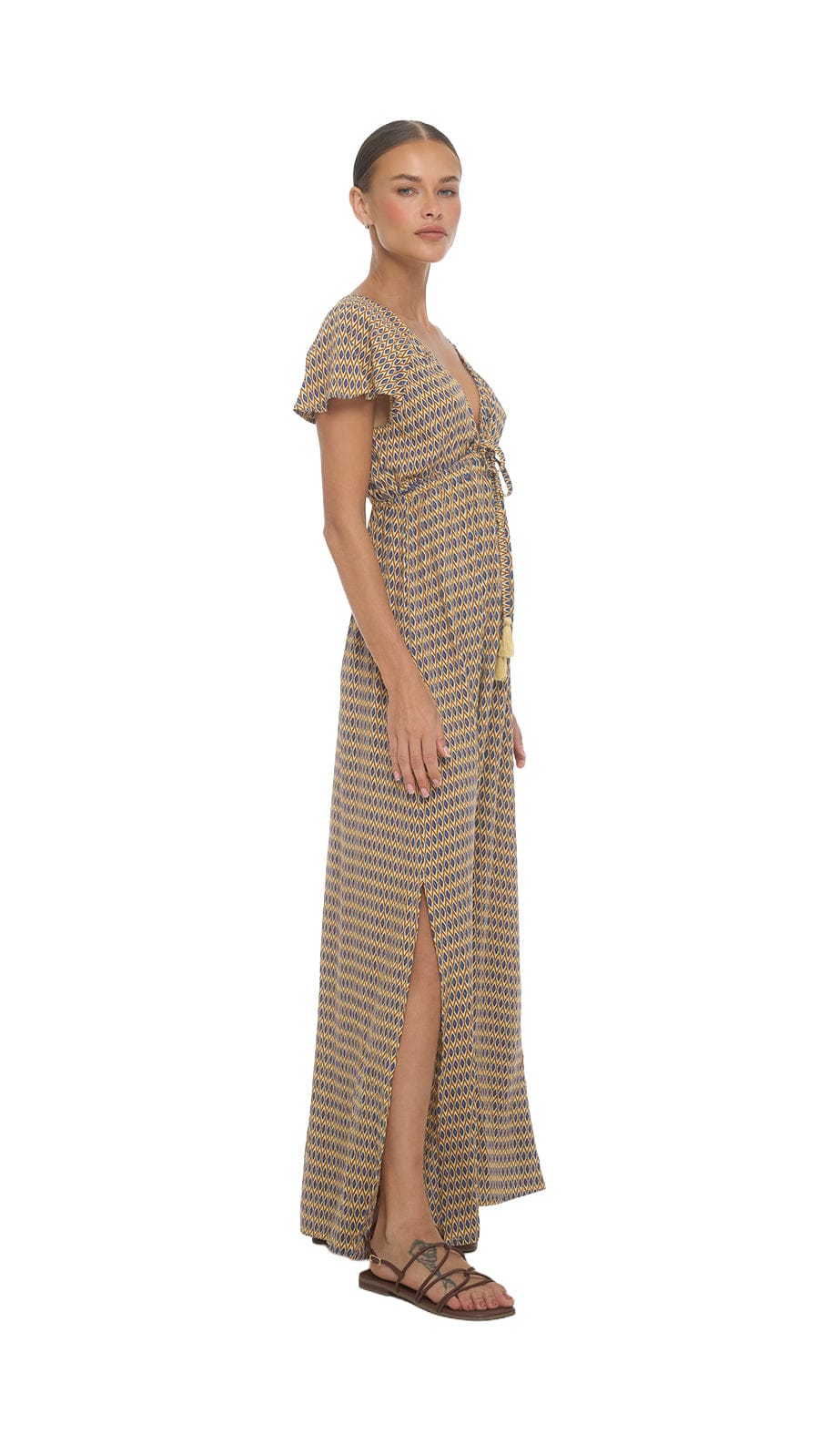 khushclothing DRESSES Leilani Bliss Maxi Dress - Kiva Blue