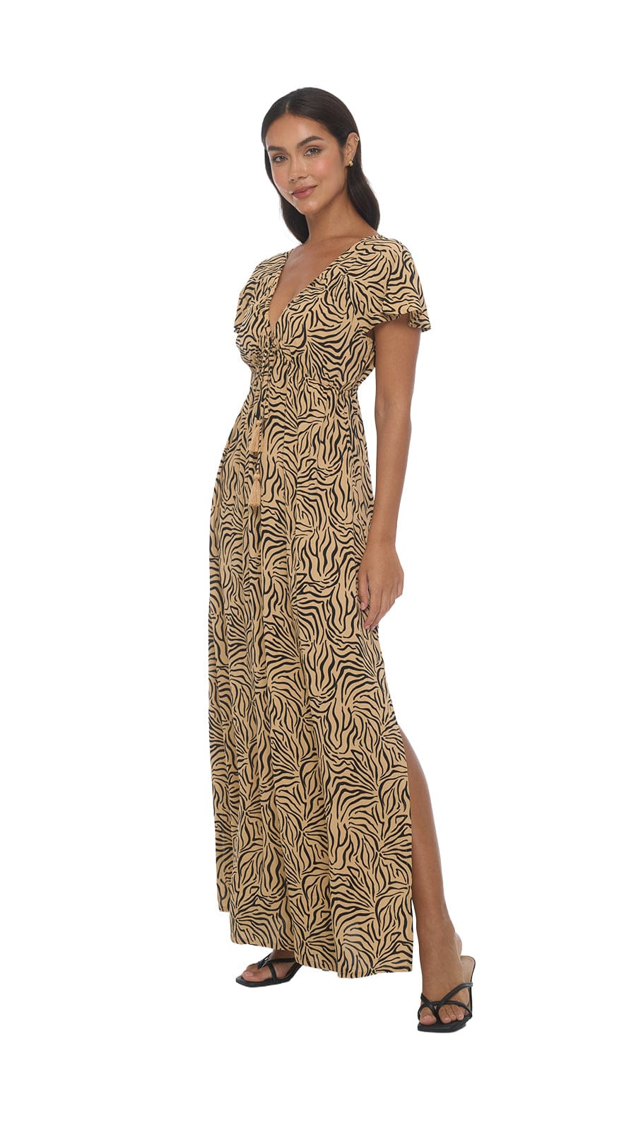 khushclothing DRESSES Leilani Bliss Maxi Dress - Raye Tan