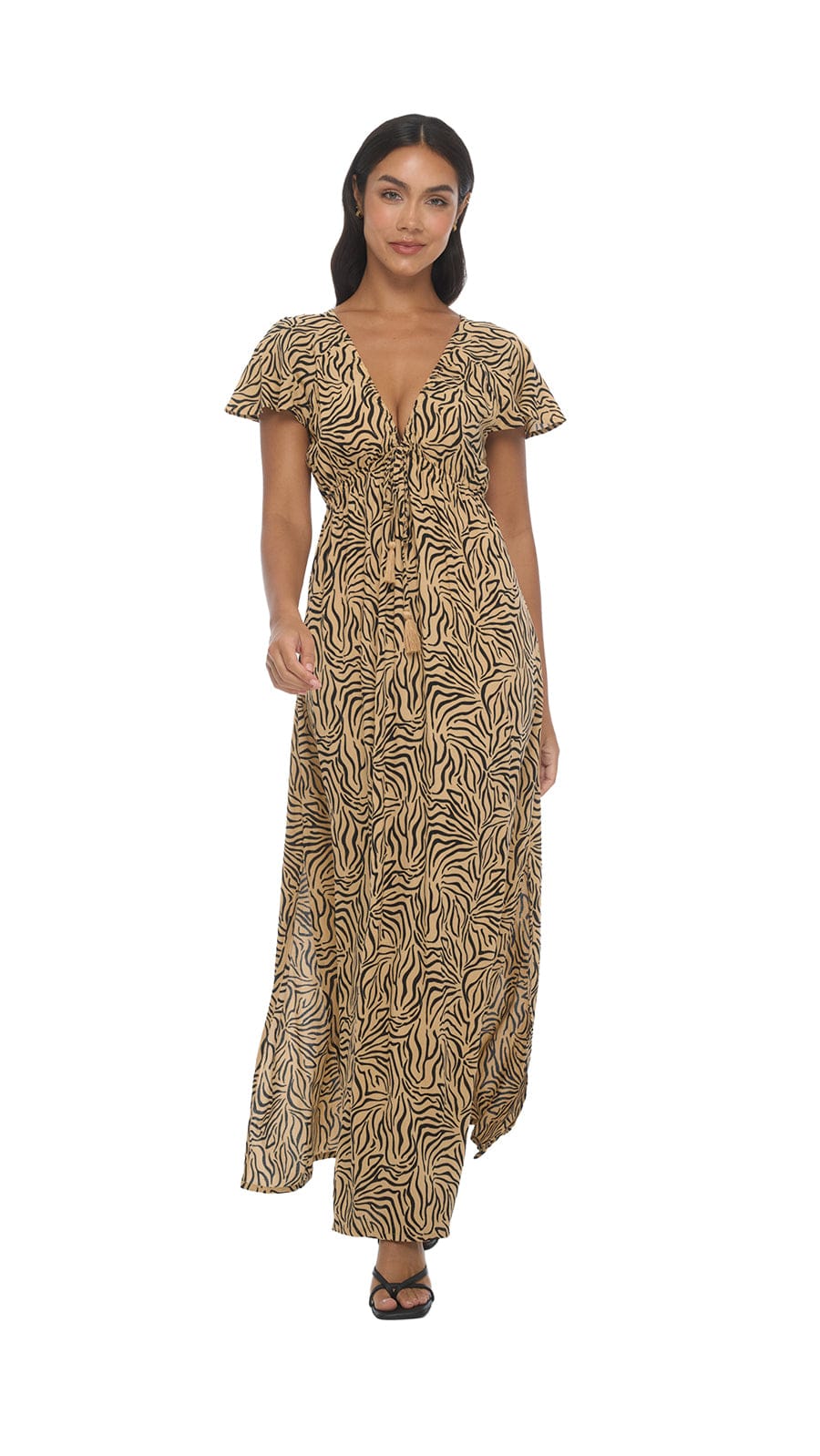 khushclothing DRESSES Leilani Bliss Maxi Dress - Raye Tan