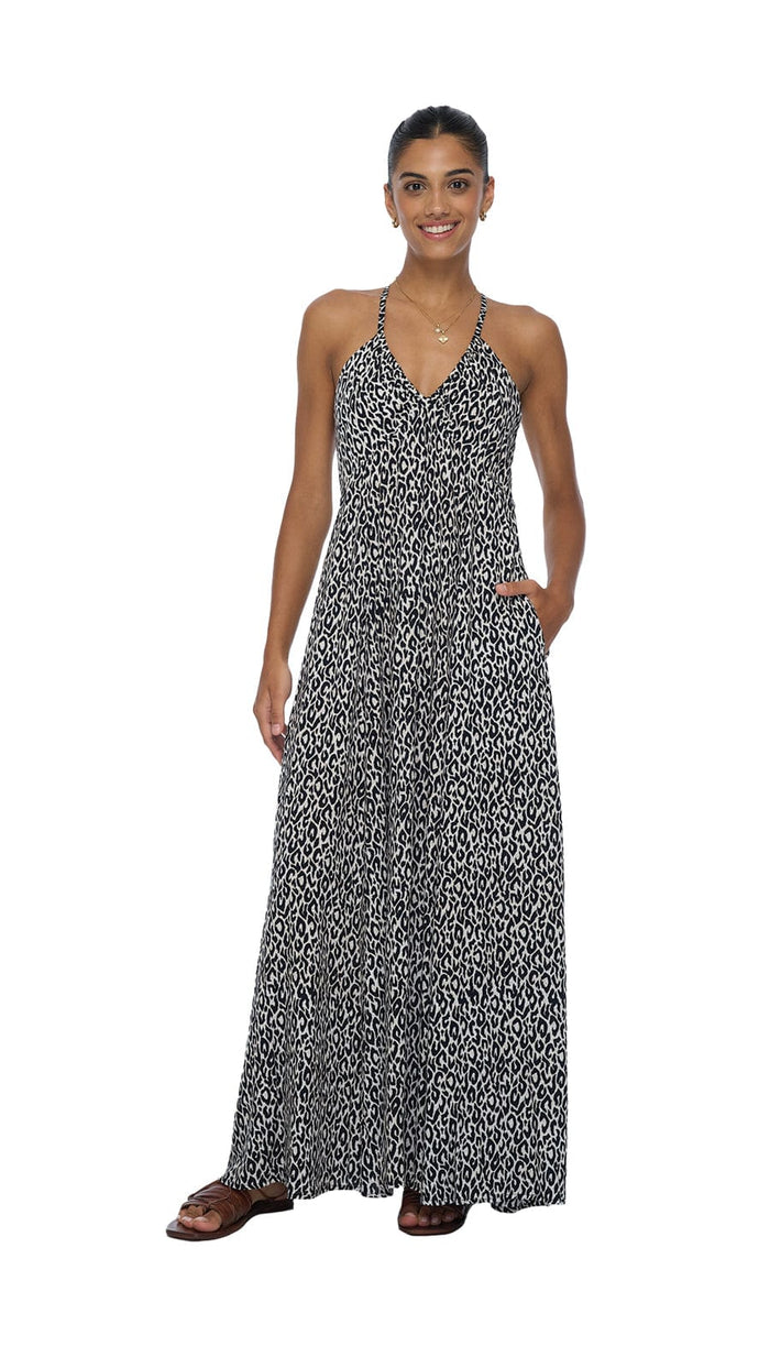 khushclothing DRESSES Lilia Maxi Dress - Fierce off-white