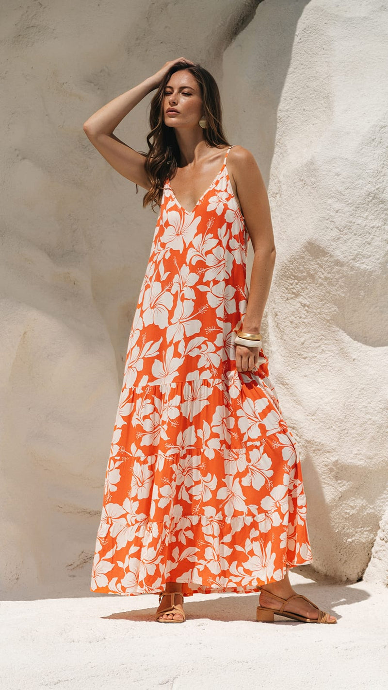 kauri maxi dress Lysara Namatt 1951 Inspire Chic Elegant Dress Maxi length Sizing Color:Pink Periwinkle