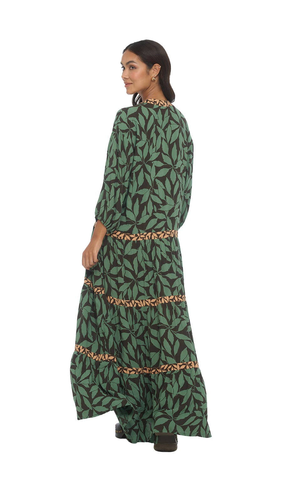 khushclothing DRESSES Maelis Maxi Dress - Petals