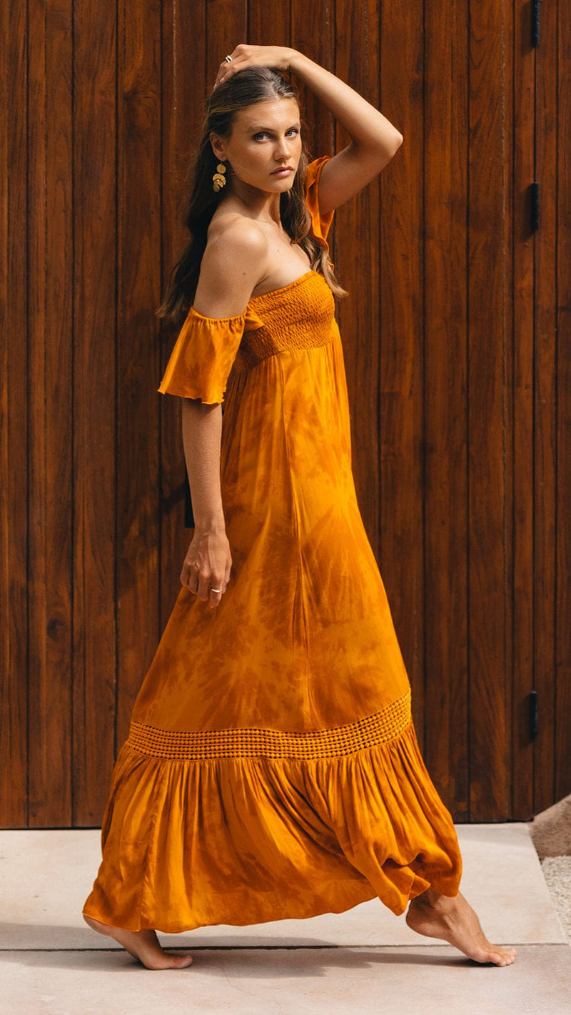 khushclothing DRESSES Marigold Rowan Maxi Dress