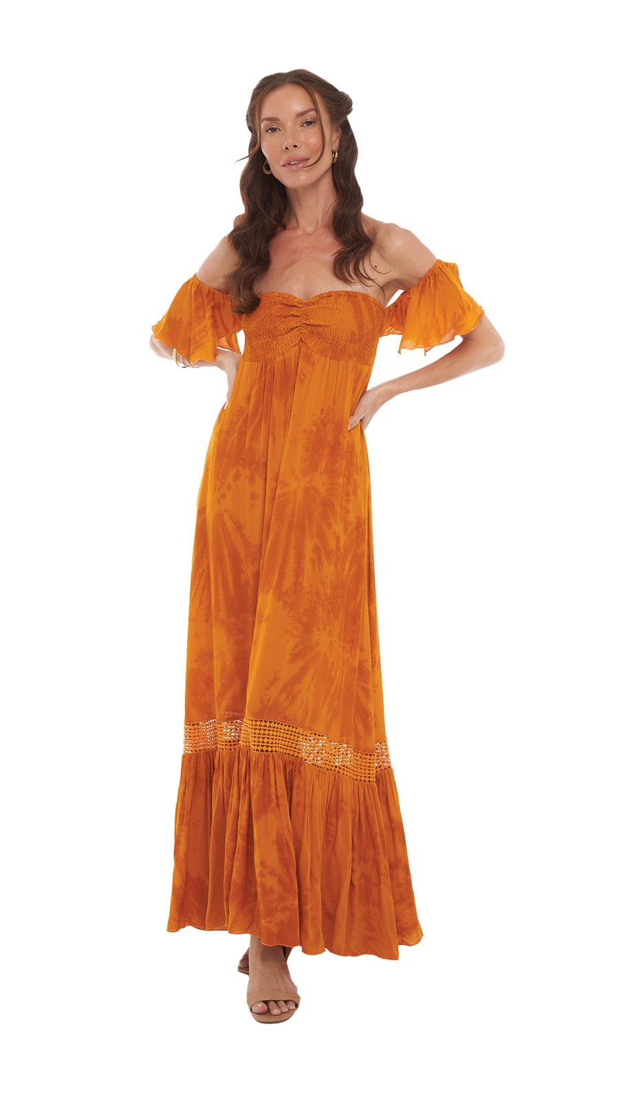 khushclothing DRESSES Marigold Rowan Maxi Dress