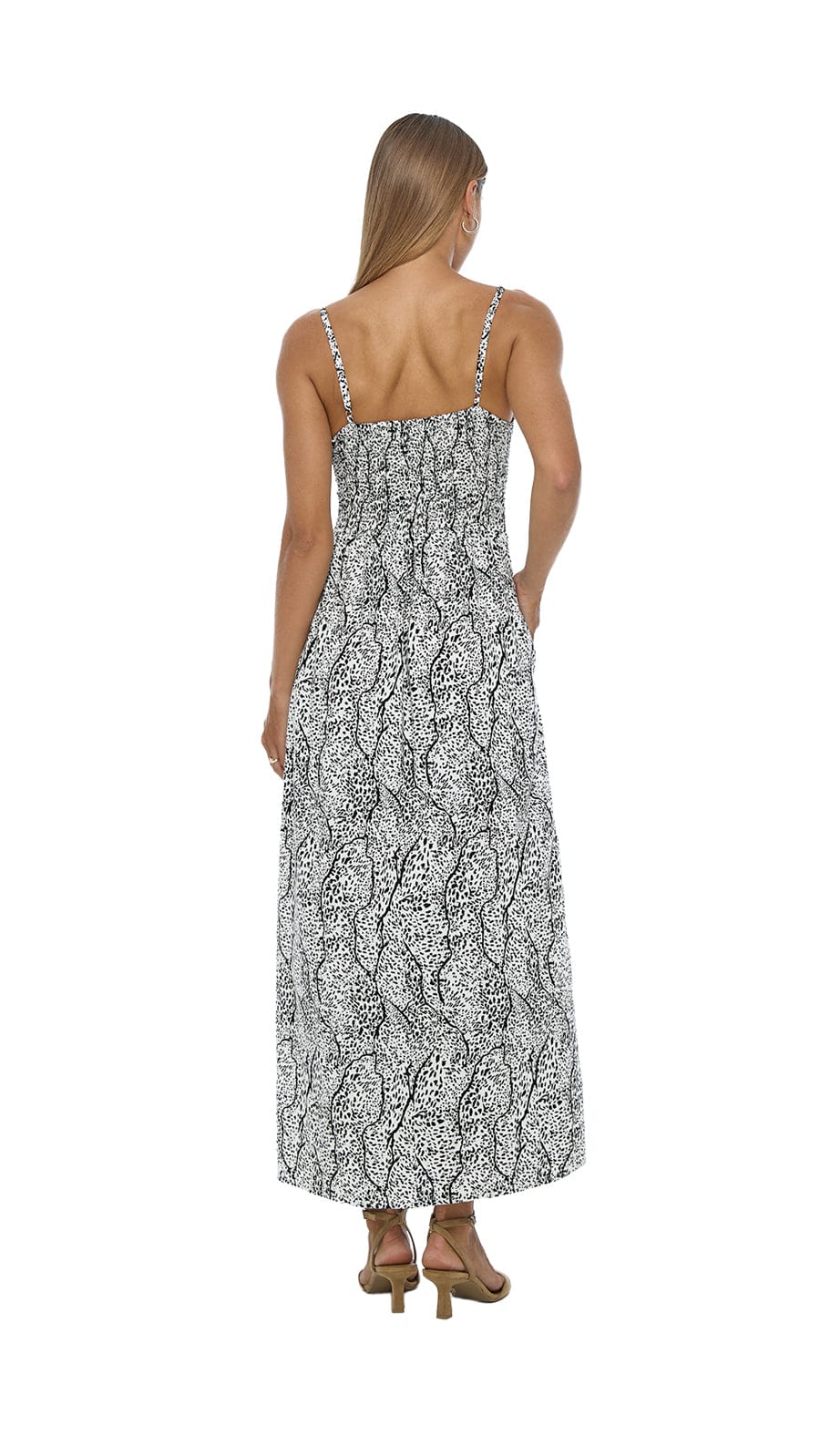 khushclothing DRESSES Marilys Maxi Dress - Savanae off-white