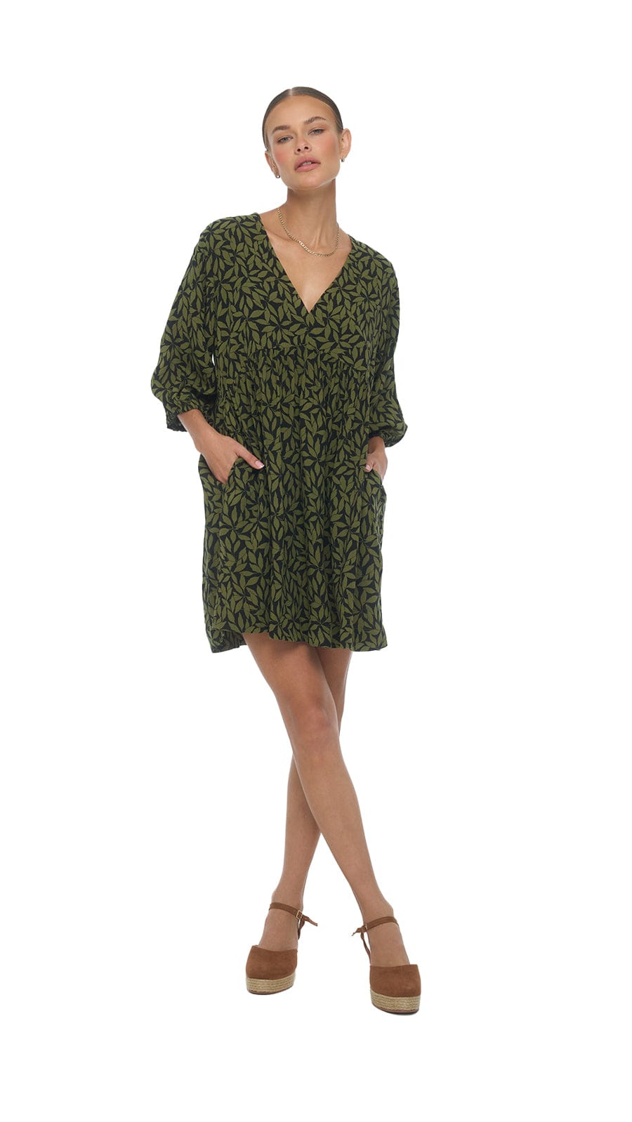 khushclothing DRESSES Mini Dress Nysa - Petaline black