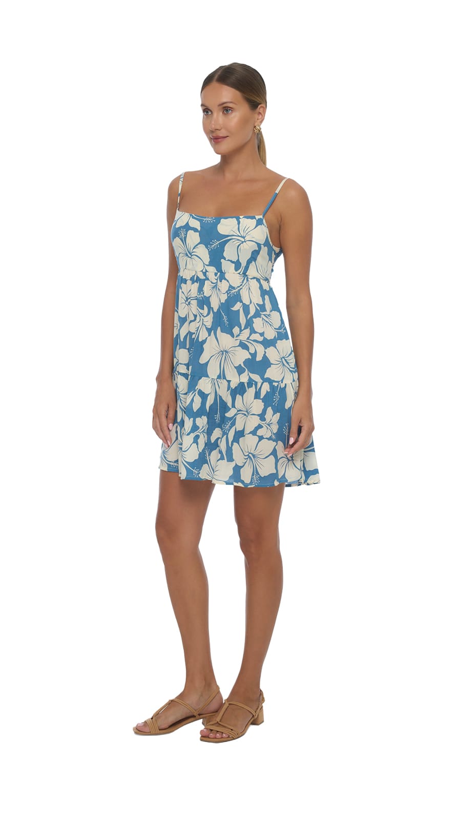 khushclothing DRESSES Oceanna Bliss Mini Dress - Lani Denim