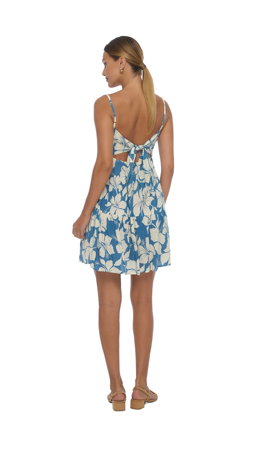 khushclothing DRESSES Oceanna Bliss Mini Dress - Lani Denim