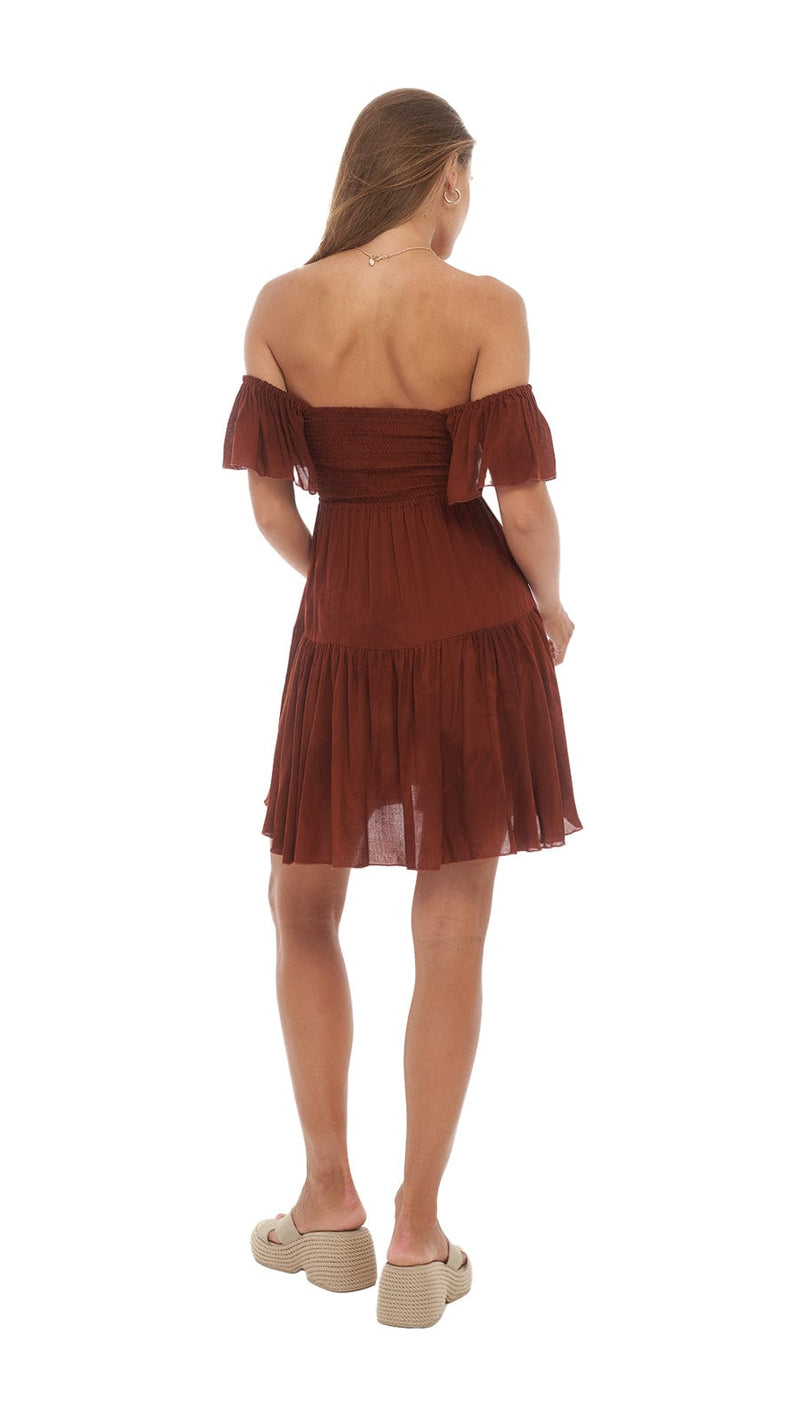 khushclothing DRESSES Passione Mini Dress - Murky Syrah