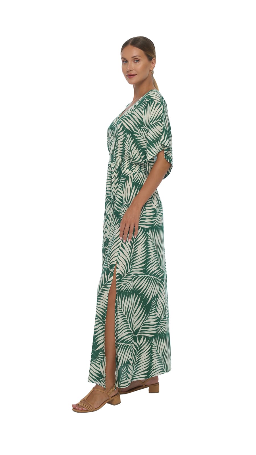 khushclothing DRESSES Poppy Serenity Maxi Dress - Drift Green