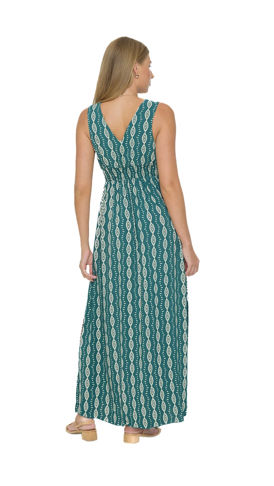 khushclothing DRESSES Rayna Sky Maxi Dress - Axis Green