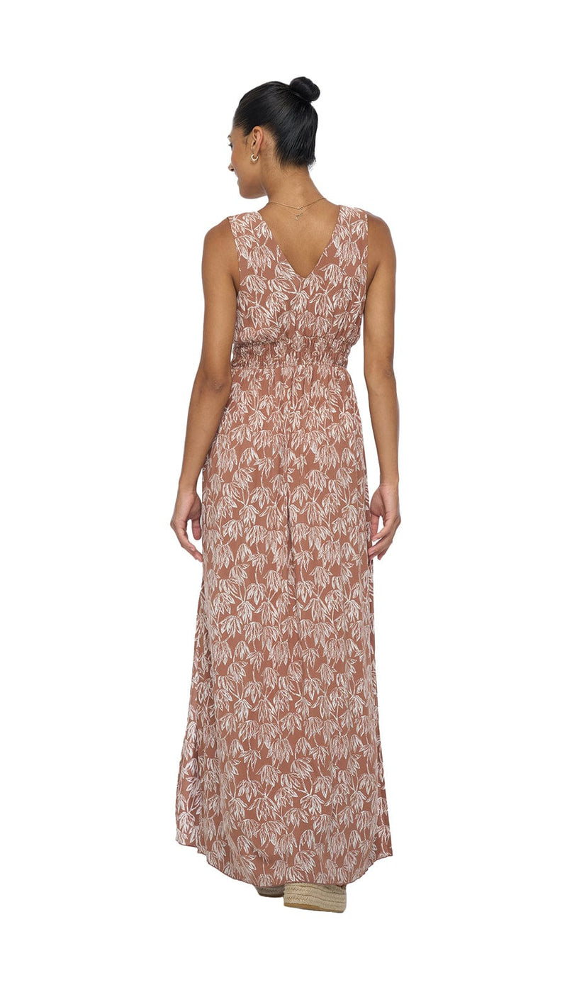 khushclothing DRESSES Rayna Sky Maxi Dress - Canopy Brown