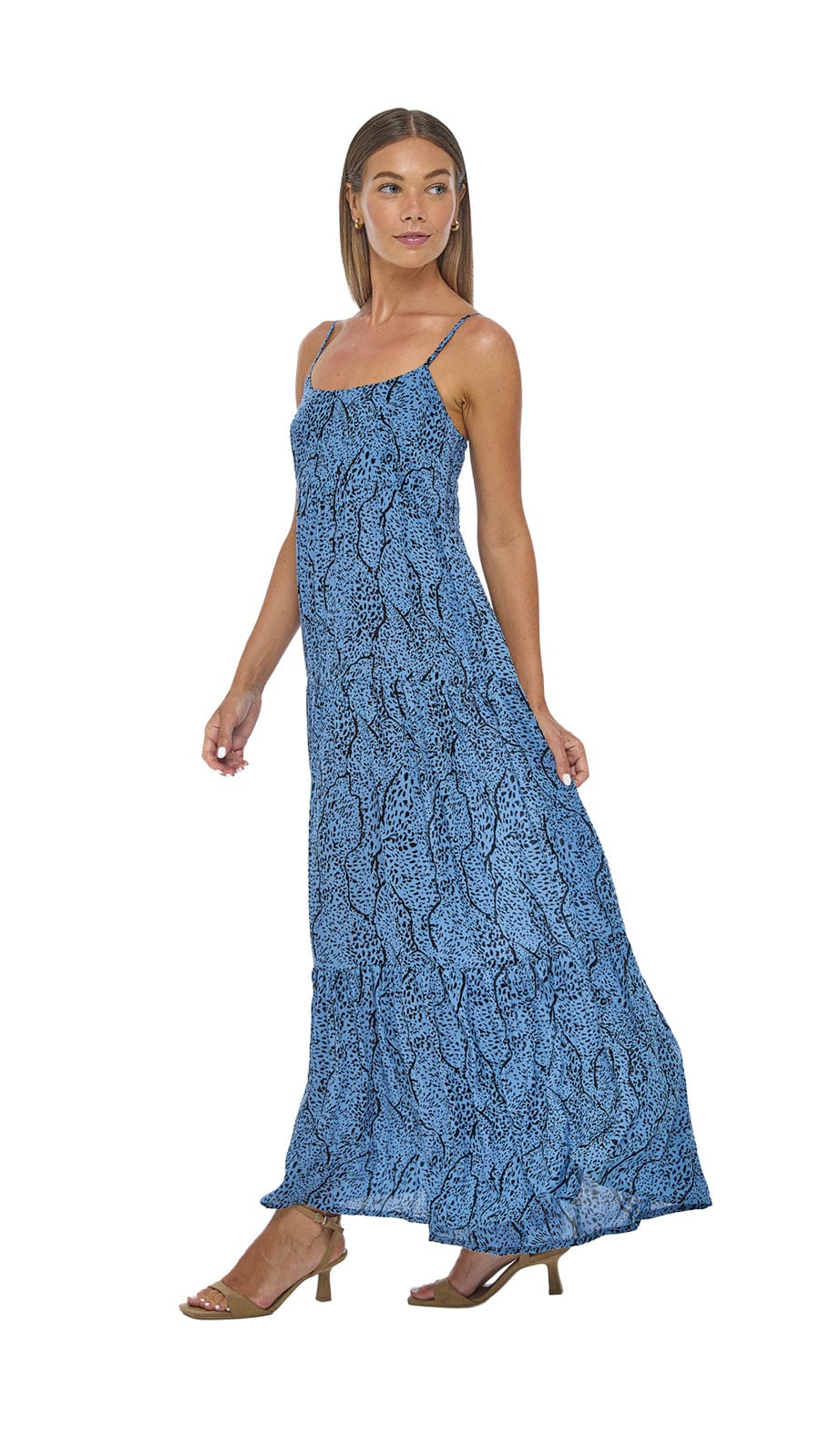 khushclothing DRESSES The Lifestyle Heiva Maxi Dress - Savanae Blue