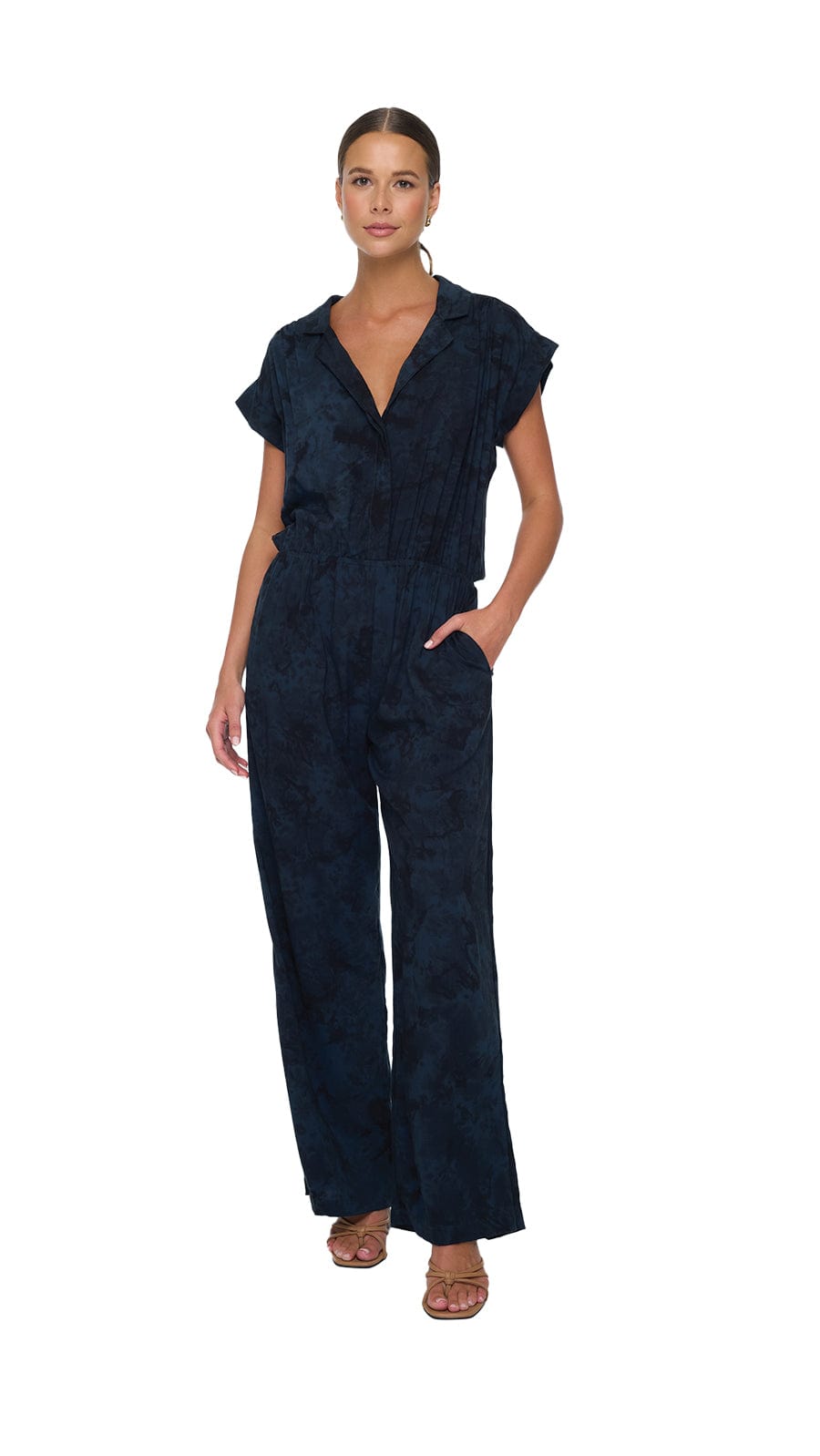khushclothing JUMPSUITS Chela Muse Jumpsuit - Hazy Ash