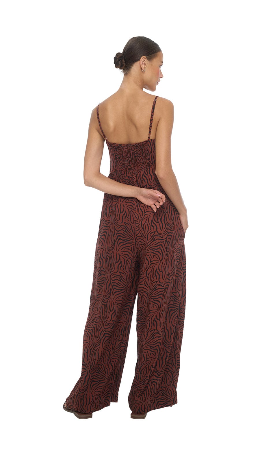 khushclothing JUMPSUITS Mavine Jumpsuit - Raye Cognac