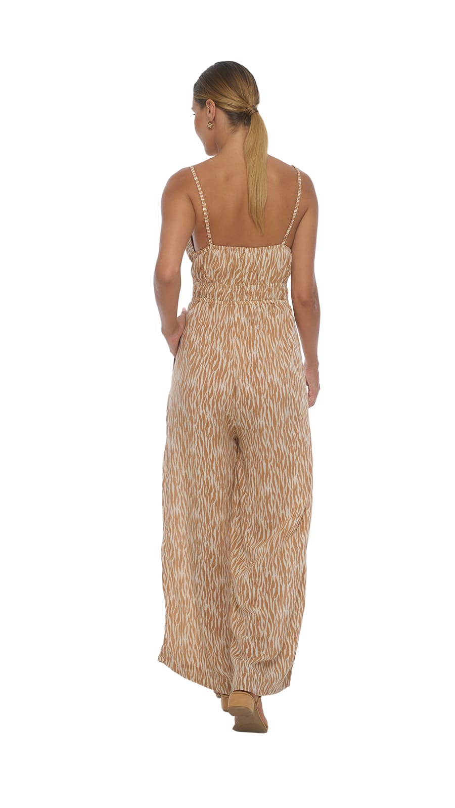 khushclothing JUMPSUITS Perola Muse Jumpsuit - Wild Caramel