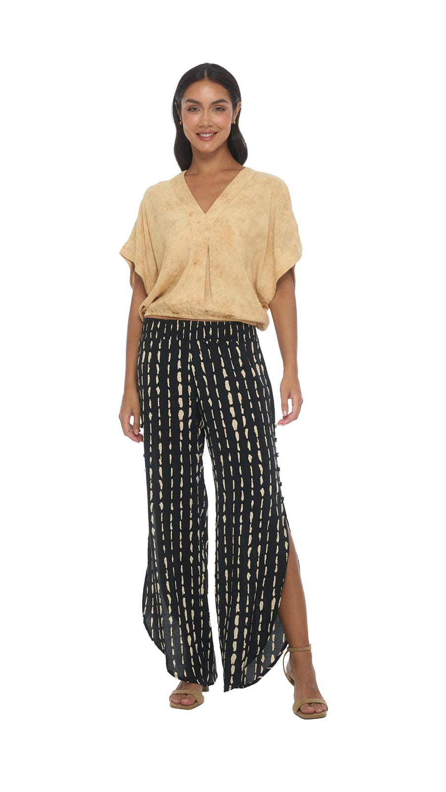 khushclothing PANTS Stairway to Haven Pants - Current Black