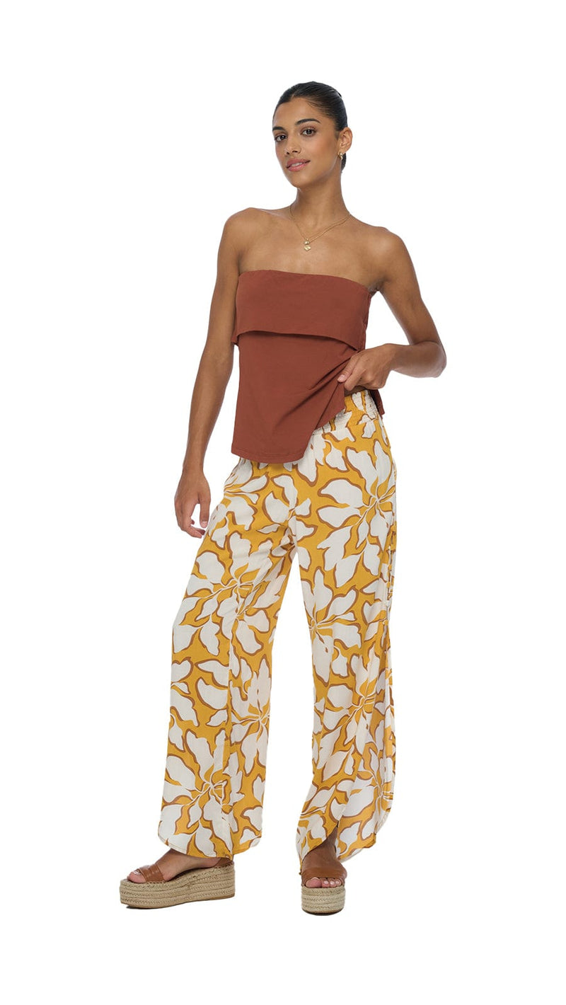 khushclothing TOPS Aster Strapless Top - Mocha