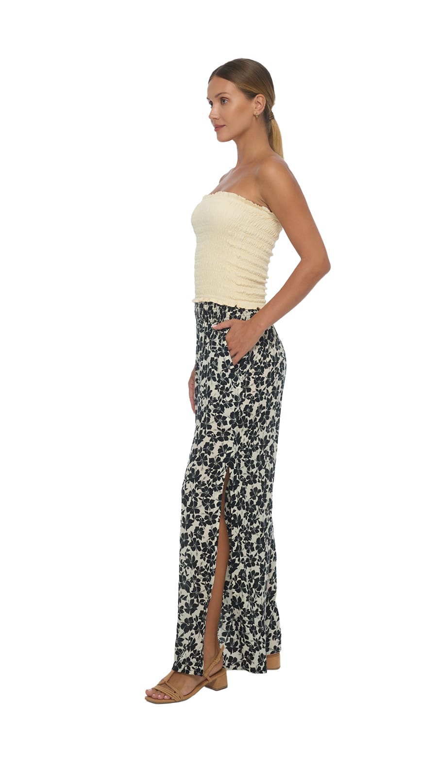 khushclothing TOPS Bandeau Grace - Solid Ecru