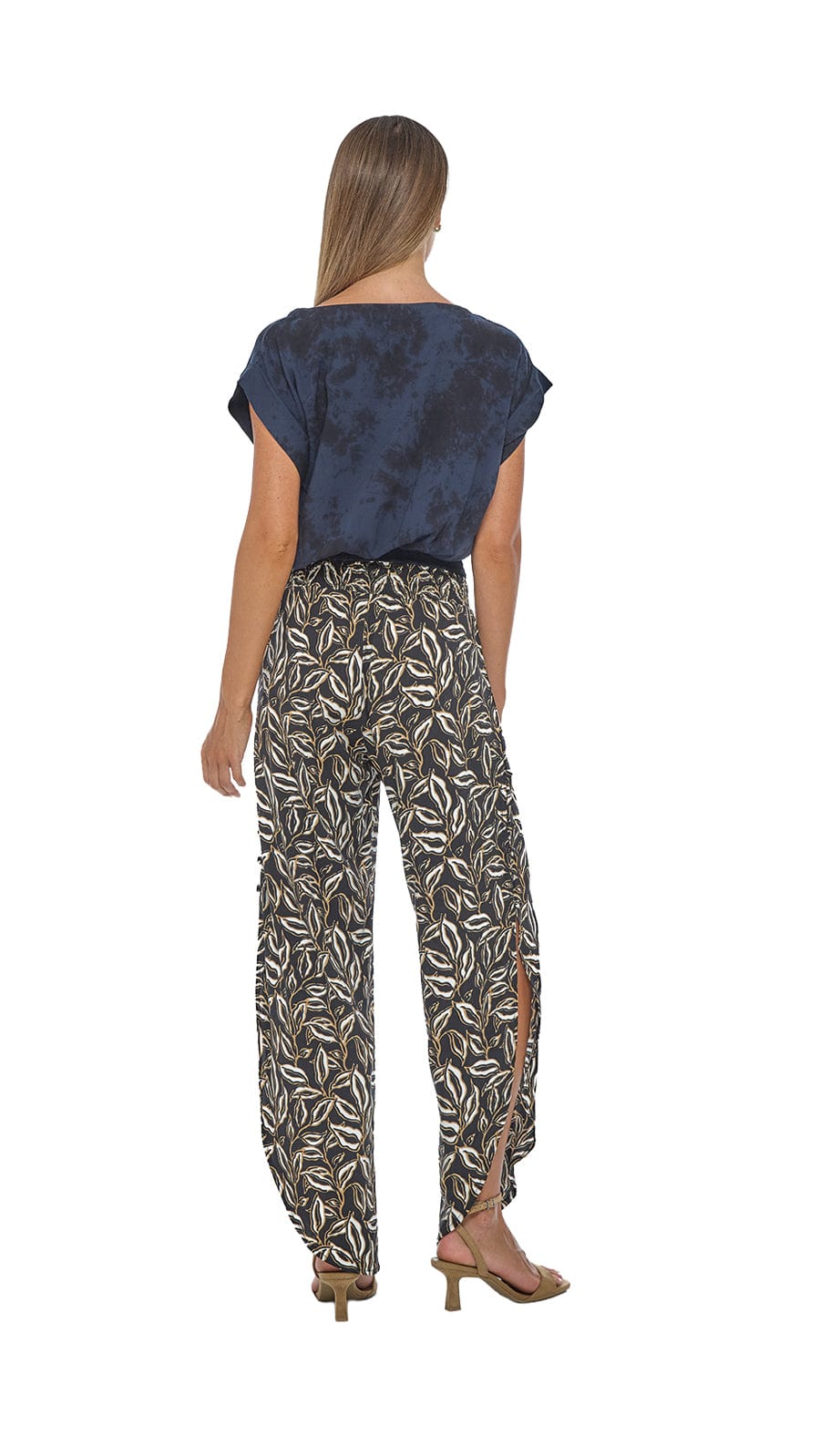 khushclothing TOPS Boat Neckline Mareva Top - Hash Ash