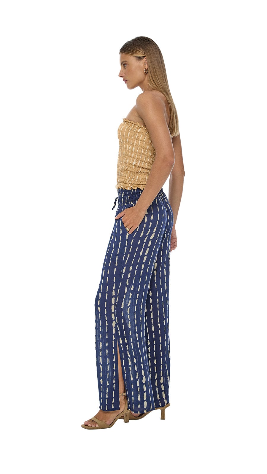 khushclothing TOPS Current Beige Bandeau Grace