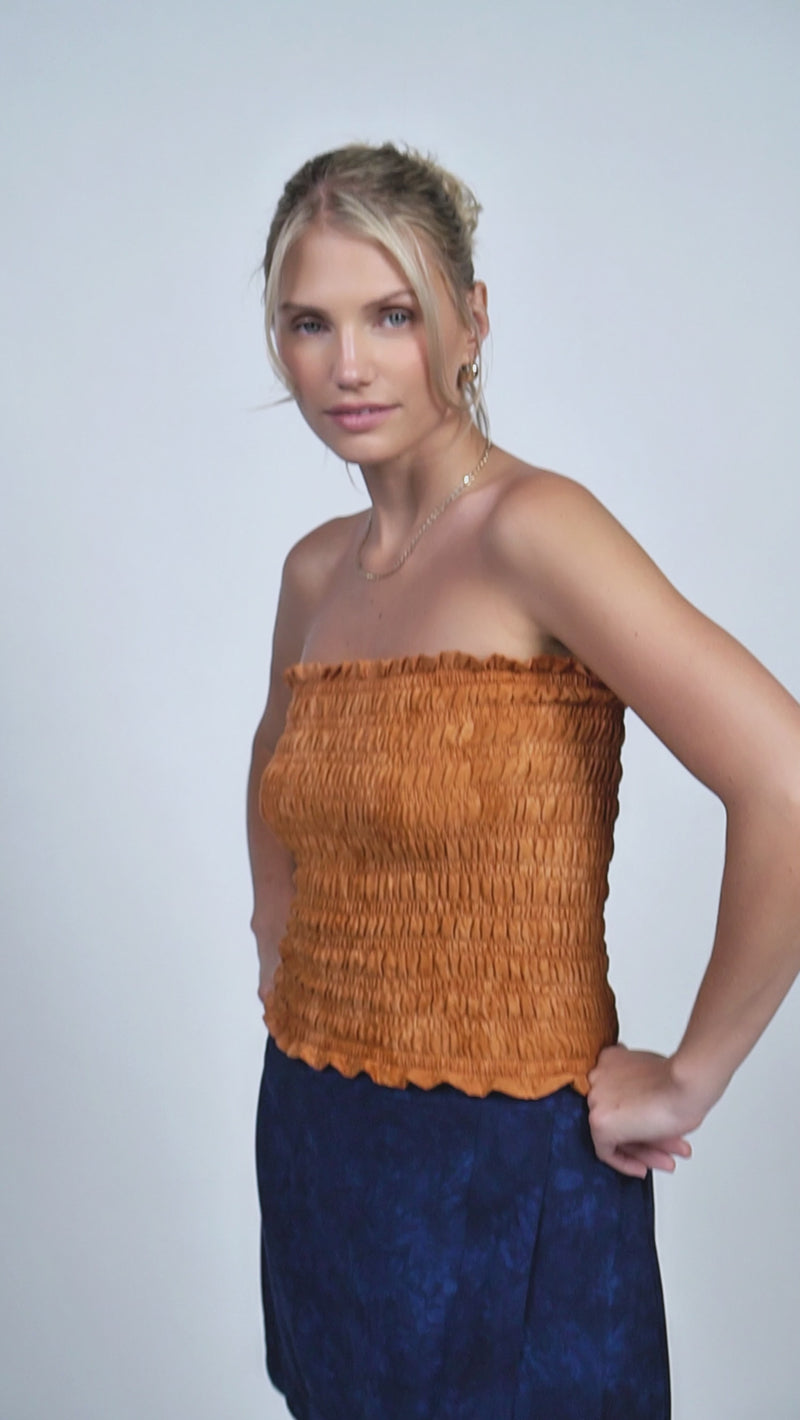 Begonia Skirt - Hazy Navy