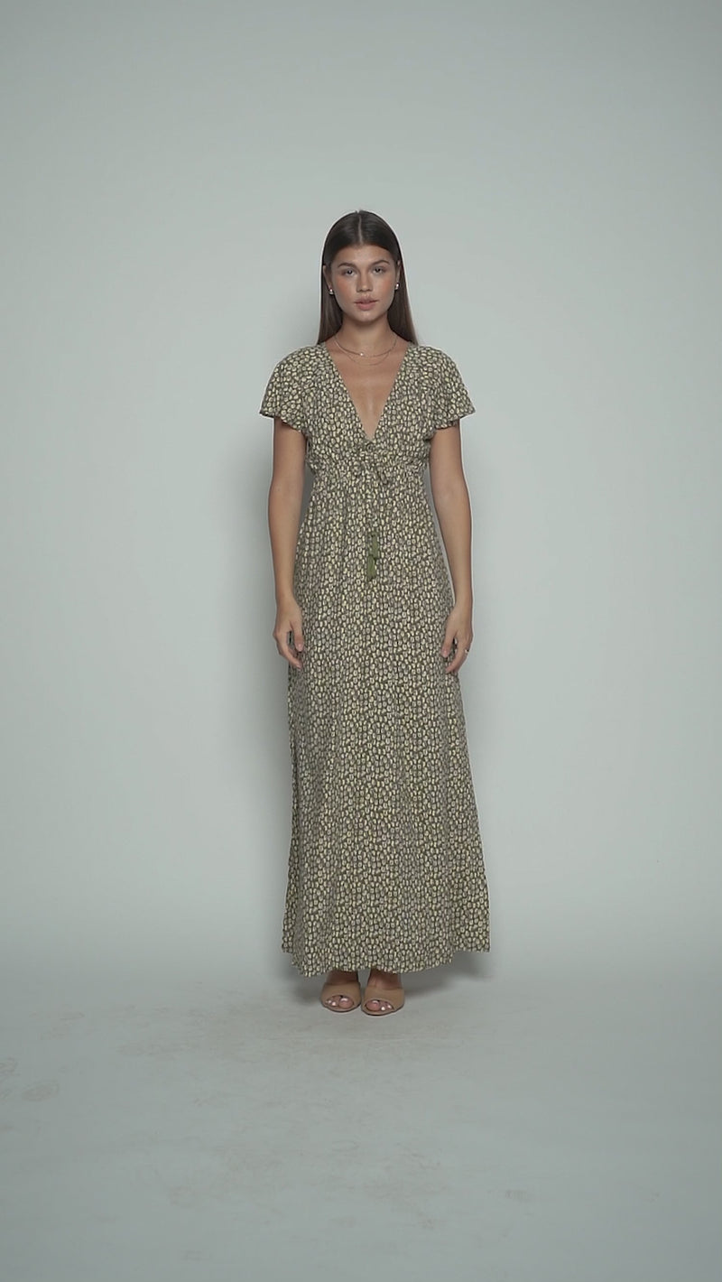 Leilani Bliss Maxi Dress - Tulipano Bancha